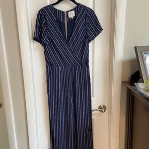 Evereve Navy Jumpsuit - image 1